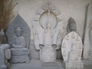 Buddha sculpture, stone Buddha sculpture,marble Buddha sculpture - QSFX092
