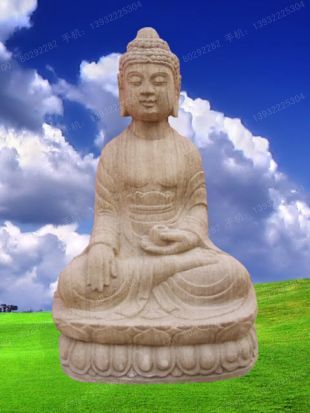Buddha sculpture, stone Buddha sculpture,marble Buddha sculpture - QSFX101