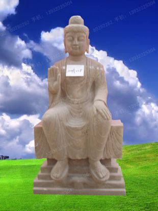 Buddha sculpture, stone Buddha sculpture,marble Buddha sculpture - QSFX103