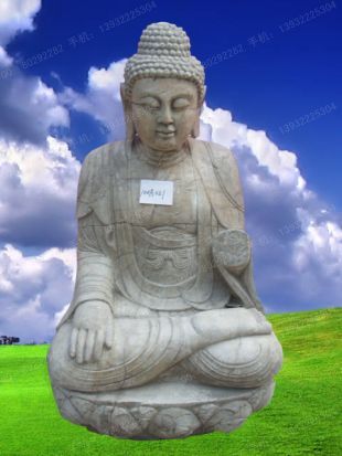 Buddha sculpture, stone Buddha sculpture,marble Buddha sculpture - QSFX116
