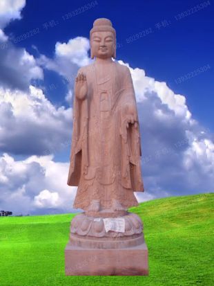 Buddha sculpture, stone Buddha sculpture,marble Buddha sculpture - QSFX125