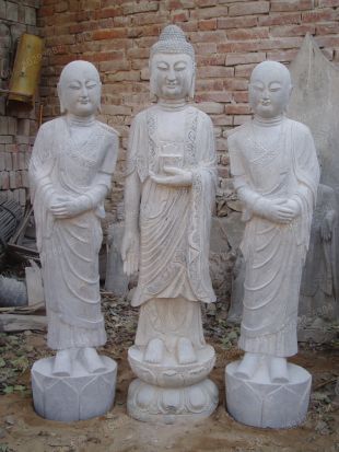 Buddha sculpture, stone Buddha sculpture,marble Buddha sculpture - QSFX128