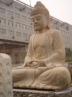 Buddha sculpture, stone Buddha sculpture,marble Buddha sculpture - QSFX126