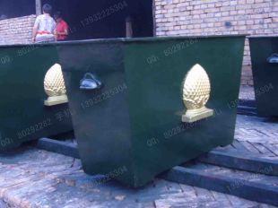 Iron dustbin,Iron trash bin - TY167