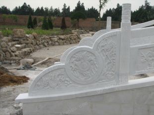 stone railing, marble railing - LB096