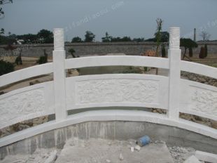 stone railing, marble railing - LB098
