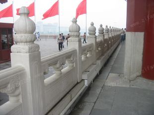 stone railing, marble railing - LB124