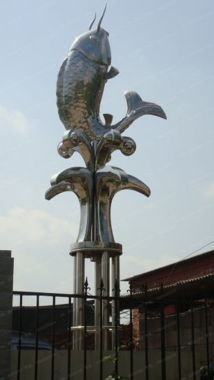 Landscape stainless steel sculpture - BXG105