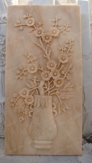 Stone relief,marble relief,Four seasons stone relief - DHFD043