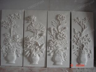 Stone relief,marble relief,Four seasons stone relief - DHFD106