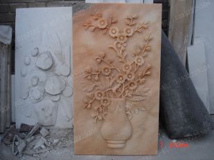 Stone relief,marble relief,Four seasons stone relief - DHFD107
