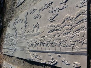 Stone relief,marble relief,Garden sculpture relief - YLFD001