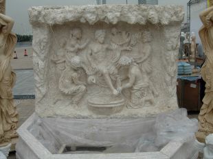 European statue fountain,European fountain statue,European fountain - DXPQ108