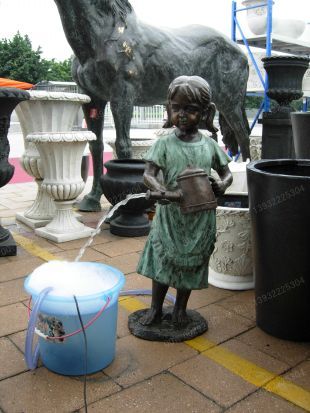 European statue fountain,European fountain statue ,European fountain - DXPQ128