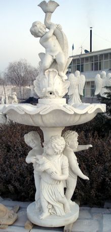 European statue fountain,European fountain statue ,European fountain - DXPQ135