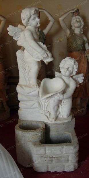 European statue fountain,European fountain statue ,European fountain - DXPQ165