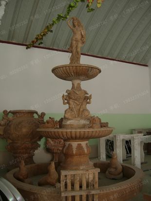 European statue fountain,European fountain statue ,European fountain - DXPQ171